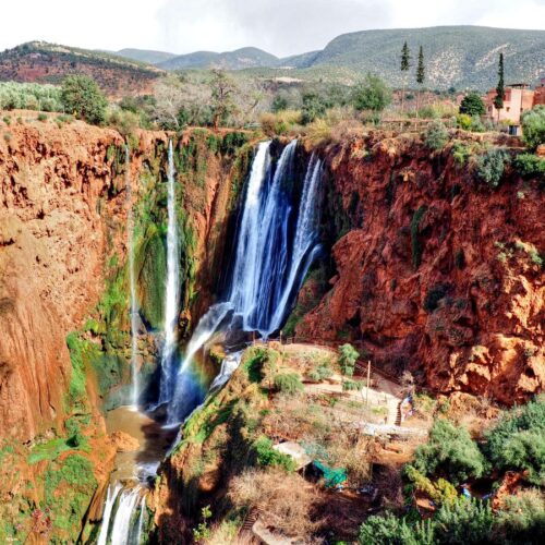 Marrakech to Ouzoud waterfalls